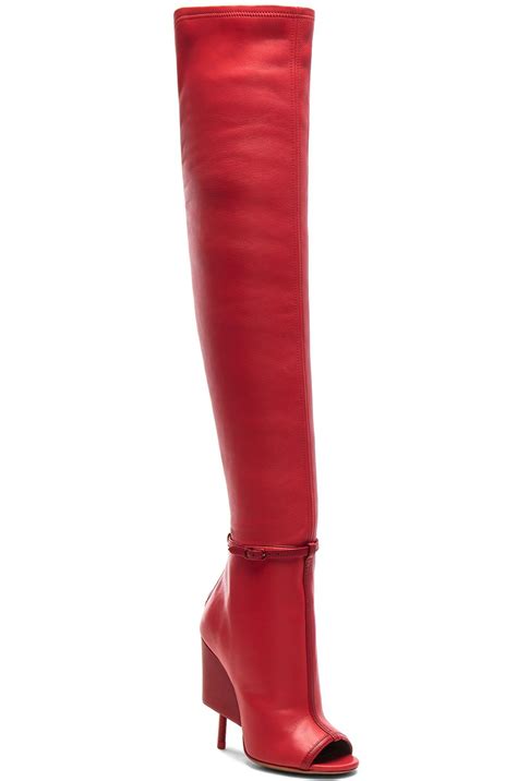 red givenchy boots|irrésistible Givenchy 2020 boots.